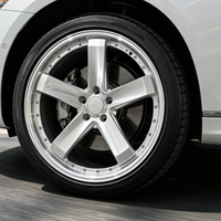 Jantes monobloc personnalisées Hypersilver avec rivets décoratifs 5*112 5*114.3 20 22 24 Jantes forgées pour Camry Corolla Accord Civic