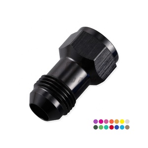 Alluminio un estensore una femmina svasata ad un maschio prolunghe raccordo adattatore connettore con ORB O-ring - Product Image 4
