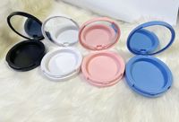 Boîte de rangement compacte pour faux cils magnétiques en ABS, portable et lavable, pour poudre et illuminateur cosmétique