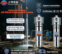 Pompes submersibles en acier inoxydable résistantes à la corrosion, pompes à huile, pompes pour puits profonds et pompes à eau de mer pour l'aquaculture marine
