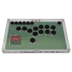 Sq Arcade Game Console Hitbox Style All Knop Joystick Fight Stick Game <span class=keywords><strong>Controller</strong></span> Voor <span class=keywords><strong>Ps</strong></span> 4/<span class=keywords><strong>Ps</strong></span> <span class=keywords><strong>3</strong></span>/Pc Miwa OBSF-24 30 Knoppen - Product Image 1