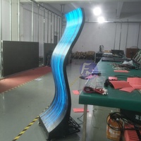 Pantalla LED Flexible de Uso Interior y Exterior, Personalizable, con Forma de Esfera Curva, para Publicidad y Video Wall