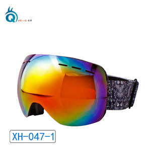 Gafas de esquí antiniebla de doble capa, lentes esféricas grandes, protección UV para adultos, esquí al aire libre, montañismo, marco de TPU - Product Image 3