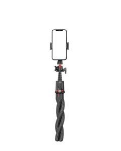 SYOSIN C03 flexibles Oktopus-Stativ Selfie-Stick Teleskopstativ ausziehbares TPE-Kamerastativ mit Ballkopf für Vlog