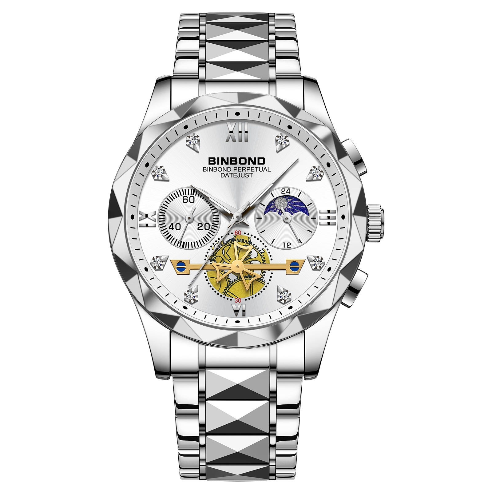 สีขาวเงิน