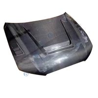 Capot moteur avant en fibre de carbone noire personnalisé pour AUDI A6 C7 S6 2012-2016 – Amélioration de la carrosserie en carbone – Vente en gros
