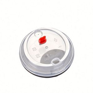 Vasos Desechables Negros con Tapas de Cúpula Reutilizables para Bebidas Calientes y Frías, Ideales para Viajes, Cafeterías y Comida para Llevar, Económicos - Product Image 3