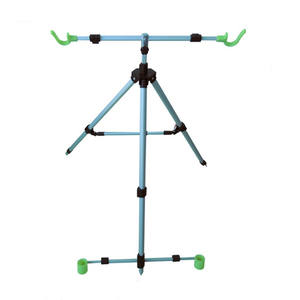 Trépied télescopique en aluminium entièrement réglable pour canne à pêche à la carpe - Product Image 1