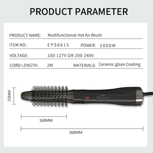 Prix usine Ionique Lisser, Fer <span class=keywords><strong>À</strong></span> Lisser Professionnel Séchoir <span class=keywords><strong>À</strong></span> Air Chaud <span class=keywords><strong>Brosse</strong></span> <span class=keywords><strong>À</strong></span> <span class=keywords><strong>Cheveux</strong></span> <span class=keywords><strong>Électrique</strong></span> Hommes/ - Product Image 4