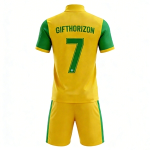 Tenue de football personnalisée haut de gamme, maillots et shorts respirants à séchage rapide, kit d'équipe personnalisé pour enfants et adultes F05 - Product Image 4