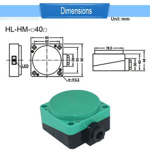 เซ็นเซอร์ตรวจจับระยะไกลแบบสี่เหลี่ยม HM-2040A HM-2040B HM-2040AB - Product Image 5