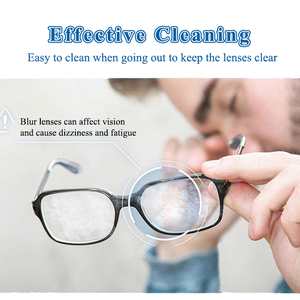 عدسات مناديل مضادة للضباب بعدسات واحدة حزمة واحدة نظارات هواتف وعدسة كاميرا مناديل عدسة مضادة للضباب على الفور - Product Image 3