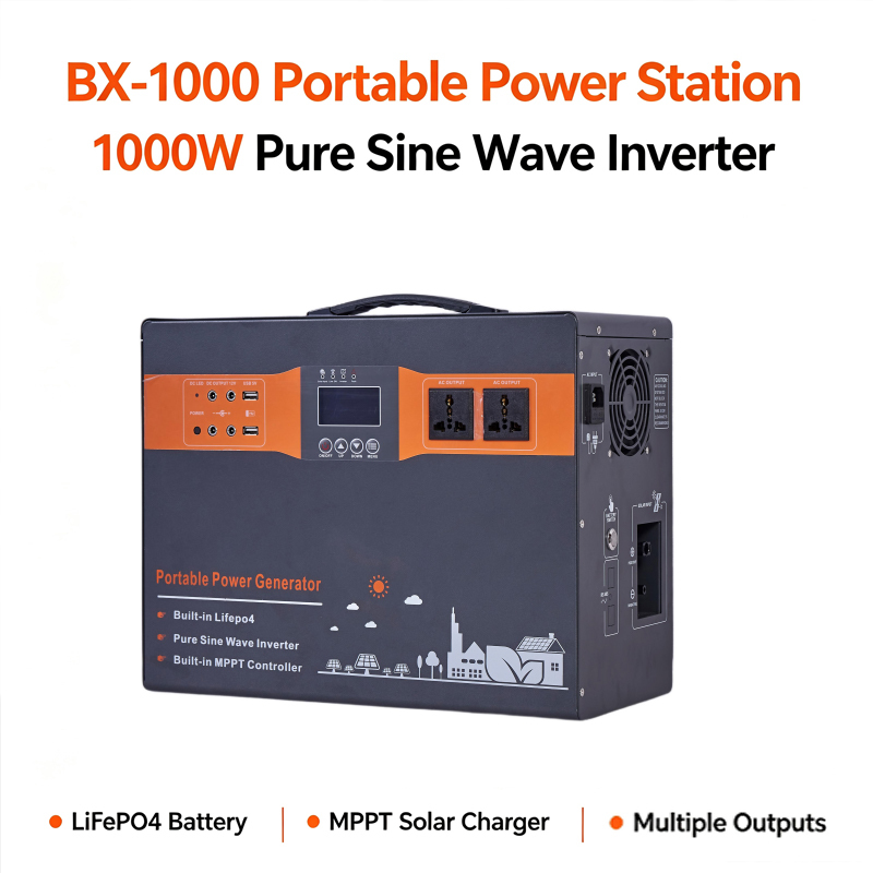 1000W Portable Power Station All-in-One Solar Energy Storage System for RV Camping Home Emergency Backup · image 3
