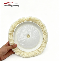 Tampon de polissage en laine de haute qualité pour le polissage du vinyle automobile |   Tampon en laine pour polisseuse rotative pour le detailing automobile