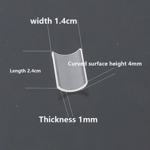 Composants en saphir incurvés sur mesure pour applications horlogères, anti-rayures et anti-corrosion - Product Image 5