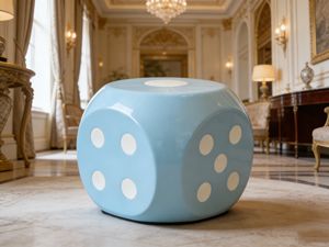 Y150 Tabouret cube <span class=keywords><strong>en</strong></span> FRP personnalisé pour mobilier public, siège extérieur durable pour jardin, patio, événements commerciaux, banc toutes saisons - Product Image 5