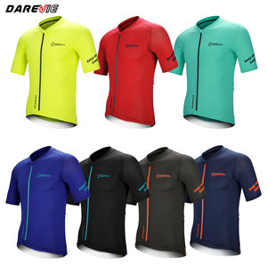 Maillot de cyclisme Darevie Spring Summer 7 couleurs, manches courtes, tissu cationique, unisexe - Product Image 2