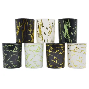 Luxury fancy design custom empty candle jars