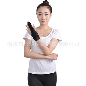 Attelle d'immobilisation réglable pour le doigt, pour entorse du poignet, fracture du pouce, protection des mains unisexe, attelle orthopédique - Product Image 2