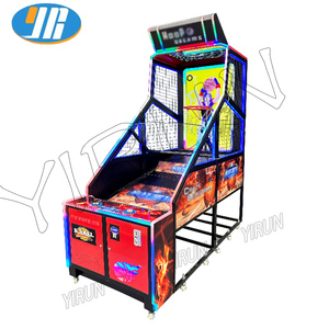 Máquina de Juego de Baloncesto Arcade con Pantalla LCD, Operada con Monedas, Juego de Tiro al Baloncesto y Boxeo para Niños, con Luces LED, para Interiores - Product Image 2