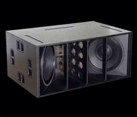 SB 218 Double Subwoofer 18 Pouces 100 Core Matériaux Importés Puissance Élevée Système Audio Professionnel Passif pour Scène DJ