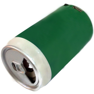 Impression de logo personnalisé usb fm portable mini boîte de conserve haut-parleur bouteille - Product Image 5