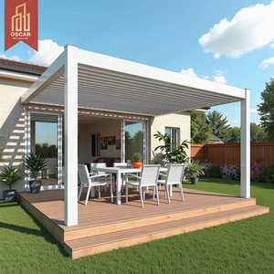 Pergola Bioclimatique en Aluminium Écologique et Imperméable pour Jardins, Patios et Espaces Extérieurs - Produit le Plus Vendu - Product Image 1