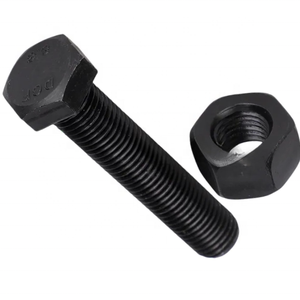 Nhà cung cấp Trung Quốc tùy chỉnh lớp 8.8 cường độ cao nhúng nóng thép mạ kẽm <span class=keywords><strong>Hex</strong></span> bu lông & Nuts din933 đồng bằng kết thúc - Product Image 2