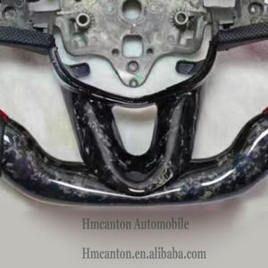 Explosive New Products Forged Carbon Fiber Perforated Leather Grip Steering <b>Wheel</b> Fit for Cadillac Ct4 Ct5 Auto Steering <b>Wheel</b> - Product Image 2