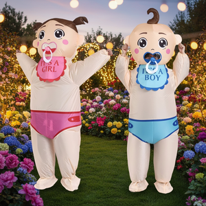 Disfraz Inflable de Bebé <span class=keywords><strong>para</strong></span> Fiestas, Celebraciones y Entretenimiento Divertido con un Diseño Hilariante - Product Image 2