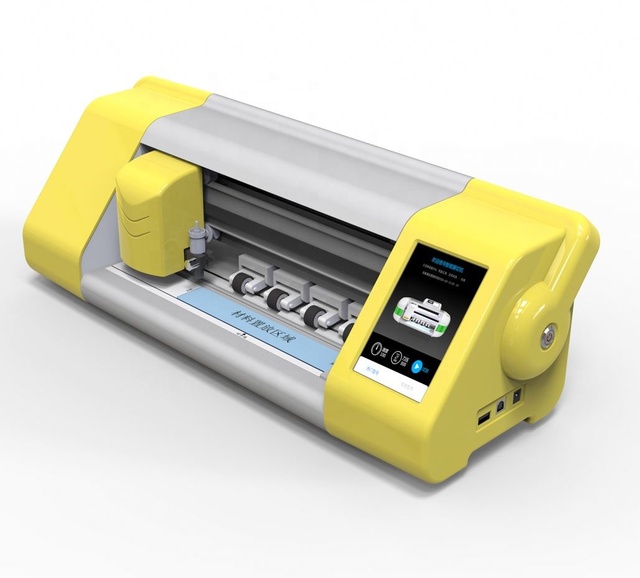 Infinite Cutting Mobile Screen Protector Film TPU Nano Glass Screen Guard Cutting Machine With Touch Screen