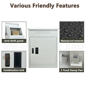 Boîte de livraison de <span class=keywords><strong>colis</strong></span> postaux japonaise populaire, antivol, en métal, pour lettres et <span class=keywords><strong>colis</strong></span>, étanche, pour coursiers - Product Image 3