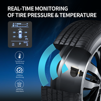 KAWENDA TPMS OEM 13530661 433MHz Sistema de Monitoreo de Presión de Neumáticos con Sensores Externos para Buick/Cadillac/Chevrolet/GMC