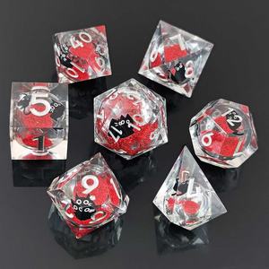 Le dernier ensemble de jeux de société TRPG D&D Dragon et Donjon à succès avec noyau liquide, plusieurs couleurs, prix abordable et faible MOQ - Product Image 3