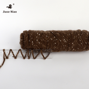 Vente chaude de fil de <span class=keywords><strong>mohair</strong></span> et de laine mélangé de polyester recyclé confortable et solide pour le tricot et la couture tissés - Product Image 5