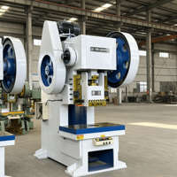 Presse mécanique J21S 125 tonnes à gorge profonde pour le poinçonnage multifonctionnel de métaux, avec moteur pour roulements de moteur