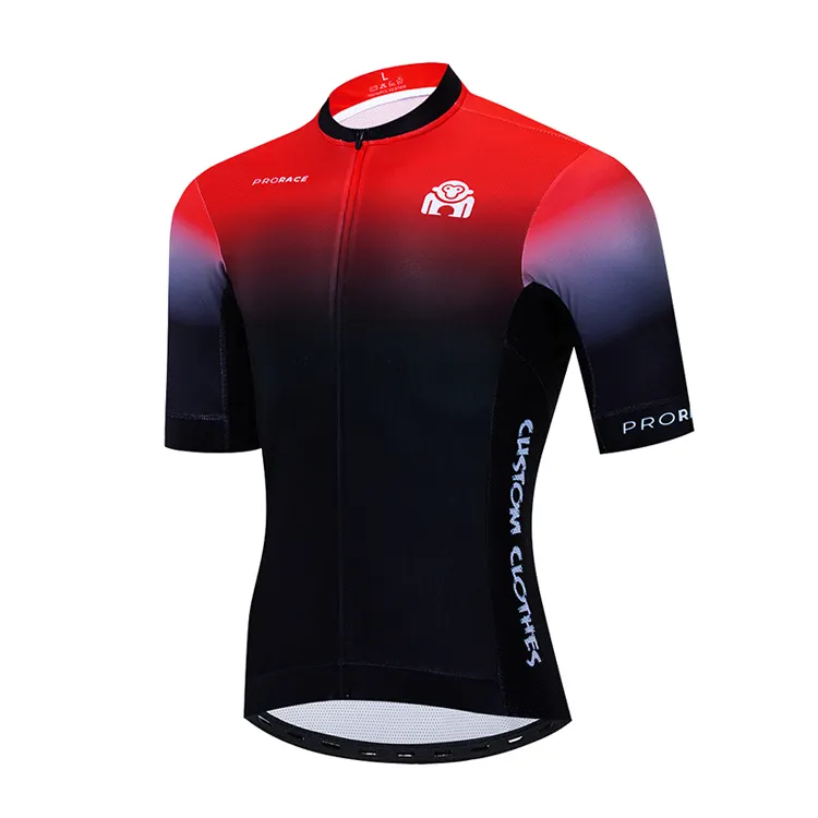 Quick dry cycling jersey trek factory bicycle clothes bike wear with your own design