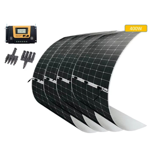 Panel <span class=keywords><strong>Solar</strong></span> Monocristalino Flexible PERC HJT de 395W 400W, 21.6% de Eficiencia, Personalizable, Sistema <span class=keywords><strong>Solar</strong></span> para Autocaravanas, Vehículos Eléctricos y Casas Rodantes, Sunfield SFED-F395HJT - Product Image 1