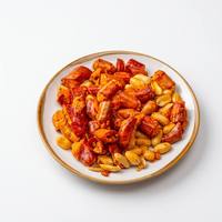 Snack de Guisantes Crujientes Picantes con Receta Antigua, Cacahuetes con Sésamo y Chile, Aroma Intenso, Elaboración Artesanal, 62g 160g, Venta al por Mayor OEM