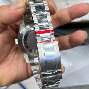 Montre mécanique de luxe ovale en alliage, étanche, 41 mm, avec cadran en cristal saphir et résistance à l'eau de 10 bars - Product Image 5