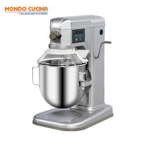 Máy trộn thực phẩm hành tinh 8L và máy trộn bột xoắn ốc kèm máy thái thịt, máy trộn đứng thương mại dùng cho bánh mì, bánh <span class=keywords><strong>pizza</strong></span>, bánh ngọt - Product Image 2