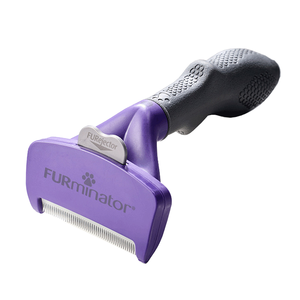 <span class=keywords><strong>Brosse</strong></span> et peigne <span class=keywords><strong>Furminator</strong></span> pour l'élimination des poils de chat, en plastique, avec fonction de nettoyage et de toilettage pour animaux de compagnie - Product Image 1