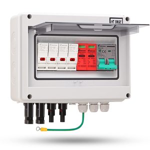 กล่องรวมสัญญาณโซลาร์เซลล์ XIONGISOLAR 2 in 1 Out 600V พร้อมอินพุต 15A เอาต์พุต 63A ป้องกันไฟกระชาก 20-40KA SPD 2 in 1 600V, กล่องรวมสัญญาณโซลาร์เซลล์แบบ 2 in 1 รุ่น I - Product Image 6