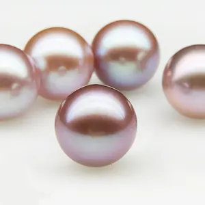 High quality Loose Round half hole Freshwater Pearl 2-10mm 3a grade wholesale natural cultured freshwater pearl beads