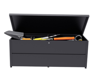 <span class=keywords><strong>Coffre</strong></span> de rangement de <span class=keywords><strong>jardin</strong></span>, fabricant d'origine, imperméable, <span class=keywords><strong>anthracite</strong></span>, acier galvanisé, style européen, multifonction - Product Image 2