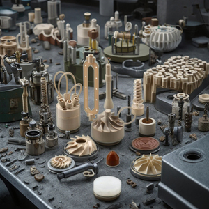 Tùy chỉnh <span class=keywords><strong>CNC</strong></span> gia công LCP PE polyethylene POM Acetal PPA bộ phận nhựa sản xuất các bộ phận nhựa - Product Image 6