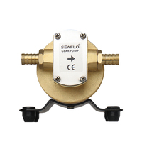 Pompe à engrenages à huile chaude haute température liquide lubrifiant visqueux avec moteur 12v pompe de transfert de carburant pour chargeur transfert d'huile