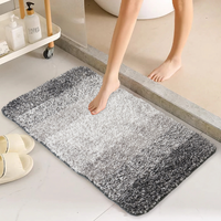Tapis de bain personnalisés antidérapants doux et moelleux absorbants confortables à séchage rapide pour salle de bain ou hôtel