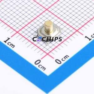 BX-TS-26-4435TT Tactile Switch SMD-4P,4x4mm Switch Single Pole Single Throw Round Button Vertical Mount 4mm - Product Image 1