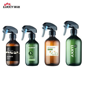 Benutzer definierte 300ml 500ml grün braun Kunststoff Fein nebel Spray leere Wassers prüh flasche - Product Image 4